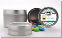 Little Man Mustache - Custom Baby Shower Favor Tins