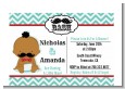 Little Man Mustache - Baby Shower Petite Invitations thumbnail