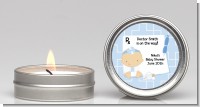 Little Doctor On The Way - Baby Shower Candle Favors