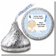 Little Doctor On The Way - Hershey Kiss Baby Shower Sticker Labels thumbnail