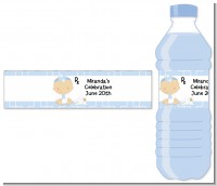Little Doctor On The Way - Personalized Baby Shower Water Bottle Labels