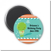 Little Monster - Personalized Birthday Party Magnet Favors