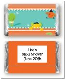 Little Monster - Personalized Baby Shower Mini Candy Bar Wrappers