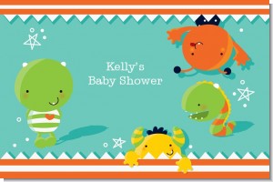Little Monster - Personalized Baby Shower Placemats