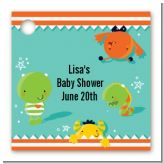 Little Monster - Personalized Baby Shower Card Stock Favor Tags