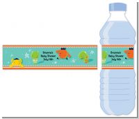 Little Monster - Personalized Baby Shower Water Bottle Labels