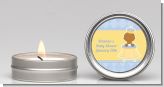 Little Prince African American - Baby Shower Candle Favors