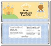 Little Prince African American - Personalized Baby Shower Candy Bar Wrappers