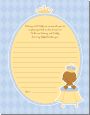 Little Prince African American - Baby Shower Notes of Advice thumbnail