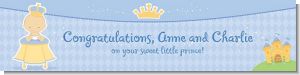 Little Prince - Personalized Baby Shower Banners