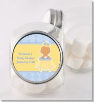 Little Prince Hispanic - Personalized Baby Shower Candy Jar