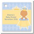 Little Prince Hispanic - Personalized Baby Shower Card Stock Favor Tags thumbnail