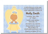 Little Prince Hispanic - Baby Shower Petite Invitations