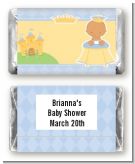 Little Prince Hispanic - Personalized Baby Shower Mini Candy Bar Wrappers