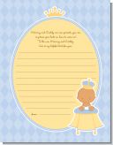 Little Prince Hispanic - Baby Shower Notes of Advice