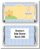 Little Prince - Personalized Baby Shower Mini Candy Bar Wrappers