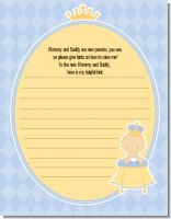 Little Prince - Baby Shower Notes of Advice