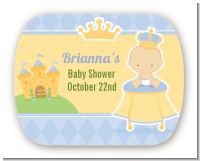 Little Prince - Personalized Baby Shower Rounded Corner Stickers