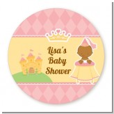 Little Princess African American - Personalized Baby Shower Table Confetti