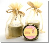 Little Princess Hispanic - Baby Shower Gold Tin Candle Favors