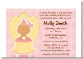 Little Princess Hispanic - Baby Shower Petite Invitations