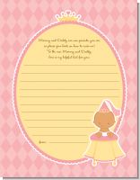 Little Princess Hispanic - Baby Shower Notes of Advice
