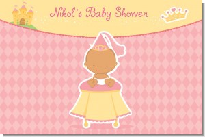 Little Princess Hispanic - Personalized Baby Shower Placemats