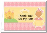 Little Princess Hispanic - Baby Shower Thank You Cards