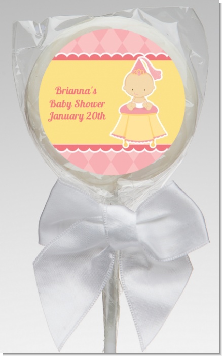 Little Princess - Personalized Baby Shower Lollipop Favors