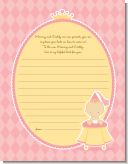 Little Princess - Baby Shower Notes of Advice