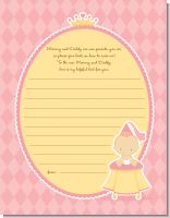 Little Princess - Baby Shower Notes of Advice