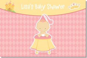 Little Princess - Personalized Baby Shower Placemats