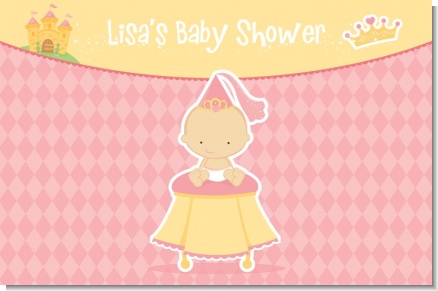 Little Princess - Personalized Baby Shower Placemats