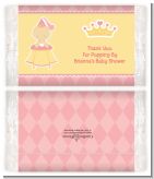 Little Princess - Personalized Popcorn Wrapper Baby Shower Favors