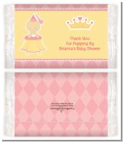 Little Princess - Personalized Popcorn Wrapper Baby Shower Favors