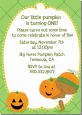 Little Pumpkin African American - Birthday Party Invitations thumbnail