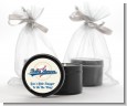 Little Slugger Baseball - Baby Shower Black Candle Tin Favors thumbnail