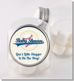 Little Slugger Baseball - Personalized Baby Shower Candy Jar