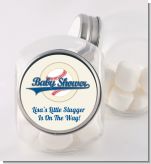Little Slugger Baseball - Personalized Baby Shower Candy Jar