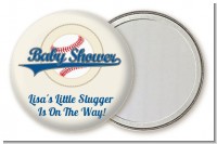 Little Slugger Baseball - Personalized Baby Shower Pocket Mirror Favors