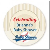 Little Slugger Baseball - Personalized Baby Shower Table Confetti