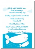 Little Squirt Whale - Baby Shower Petite Invitations