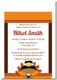 Little Turkey Boy - Baby Shower Petite Invitations