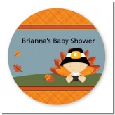 Little Turkey Boy - Personalized Baby Shower Table Confetti