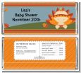 Little Turkey Girl - Personalized Baby Shower Candy Bar Wrappers thumbnail