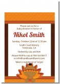 Little Turkey Girl - Baby Shower Petite Invitations