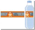 Little Turkey Girl - Personalized Baby Shower Water Bottle Labels thumbnail