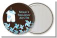 Little Boy Outfit - Personalized Baby Shower Pocket Mirror Favors thumbnail