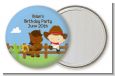 Little Cowboy - Personalized Birthday Party Pocket Mirror Favors thumbnail