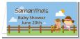 Little Cowgirl - Personalized Baby Shower Place Cards thumbnail